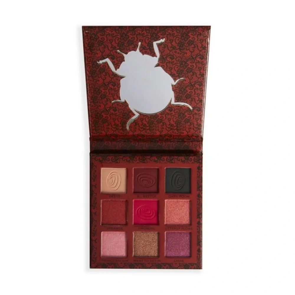 Beetlejuice x Revolution Strange and Unusual Shadow Palette